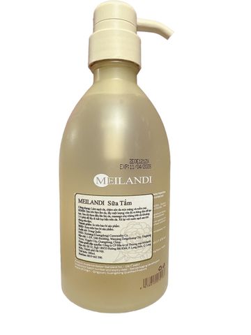 Sữa Tắm Meilandi Hạt Trà Nhật Bản 500ml - Dưỡng Ẩm, Làm Sạch Da, Phục Hồi Tổn Thương, Mùi Hương Quyến Rũ, Cho Làn Da Mịn Màng