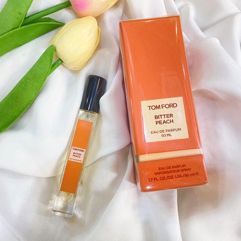 Nước Hoa Nữ Tom Ford Bitter Peach EDP 10ml - Hương Trái Đào Gợi Cảm, Amber Vanilla, Xuất Xứ Mỹ & Thụy Sĩ
