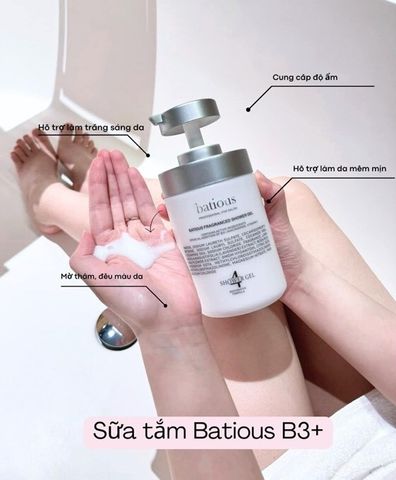 Sữa Tắm Batious Fragranced Shower Gel - 500ml