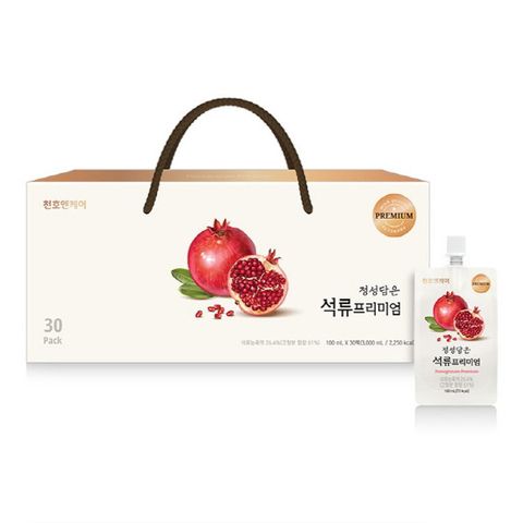Nước Hồng Sâm Lựu Ép Tươi Chunho Ncare 100ml - Dinh Dưỡng Cho Phái Đẹp, Giữ Gìn Nhan Sắc Gợi Cảm Từ Hàn Quốc