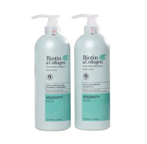 Bộ Dầu Gội Biotin Xanh Biển Hỗ Trợ Giảm Gàu - 1000ml