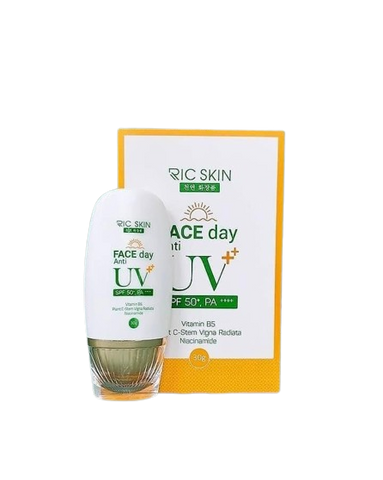Kem Chống Nắng Ric Skin Face Day SPF50+ Chính Hãng Kohinoor 30g - Chống UV, Dưỡng Trắng, Phù Hợp Mọi Loại Da