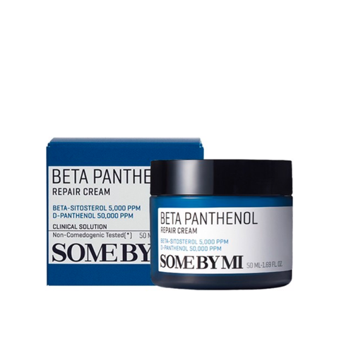 Kem Dưỡng Ẩm Some By Mi Beta Panthenol Repair Cream 50ml - Phục Hồi Da, Dưỡng Ẩm Suốt 100 Giờ, Chống Kích Ứng, Phù Hợp Da Nhạy Cảm