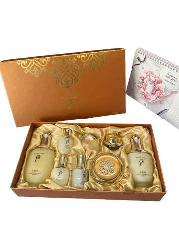 Bộ Dưỡng Da Whoo Tái Sinh Cheongidan Hoa Hiên - Set 8 Món Chăm Sóc Da Cao Cấp, Tinh Chất Dưỡng Trắng, Sáng Da Rạng Rỡ