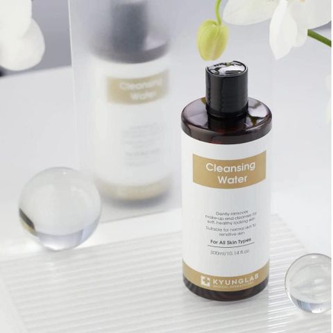 Nước Tẩy Trang Kyung Lab Cleansing Water 300ml - Giúp Làm Sạch Dịu Nhẹ, Phù Hợp Với Mọi Loại Da, Chiết Xuất Tự Nhiên