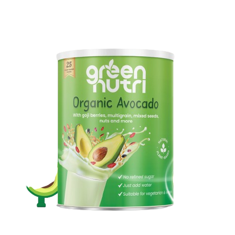 Sữa Hạt Ngũ Cốc Organic Avocado 750g - Thức Uống Thuần Chay, Bổ Sung Dưỡng Chất Từ 25 Thành Phần Thực Vật, Không Chất Bảo Quản