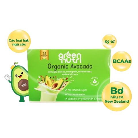 Sữa Ngũ Cốc Organic Avocado Giúp Duy Trì Sức Khỏe Khối Cơ