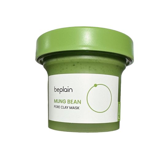 Mặt nạ đất sét Beplain Mung Bean Pore Clay Mask 120ml - Kiểm soát dầu thừa và thu nhỏ lỗ chân lông cho làn da sạch, mịn màng