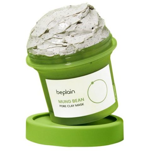 Mặt nạ đất sét Beplain Mung Bean Pore Clay Mask 120ml - Kiểm soát dầu thừa và thu nhỏ lỗ chân lông cho làn da sạch, mịn màng