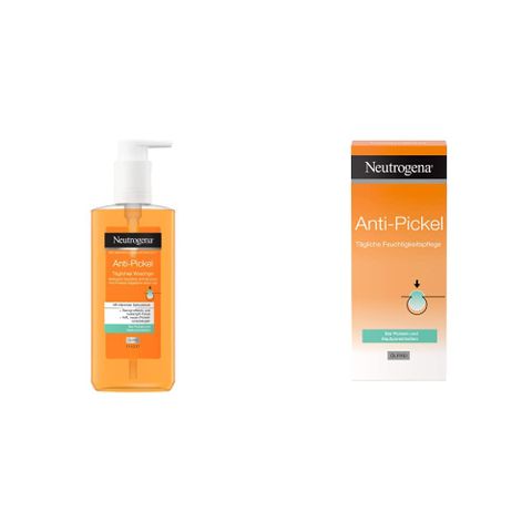 Sữa rửa mặt Neutrogena Anti Pickel 200ml - Gel chăm sóc da mụn, dầu thừa, sạch sâu và dịu nhẹ cho da nhạy cảm.