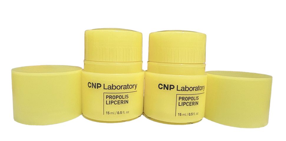 Set Dưỡng Môi Keo Ong CNP Propolis Lipcerin 15ml - Dưỡng ẩm & Làm Mềm Môi, Mặt Nạ Ngủ Ban Đêm từ Hàn Quốc