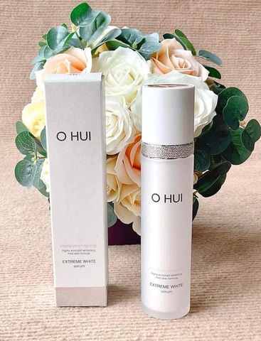 Tinh Chất Dưỡng Trắng Da OHUI Extreme White Serum 45ml - Giúp Làm Sáng Da, Ngăn Nám Nhờ Snow Vitamin™