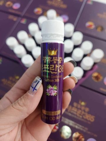 Nước uống collagen nghệ tây đông trùng hạ thảo 365 cao cấp