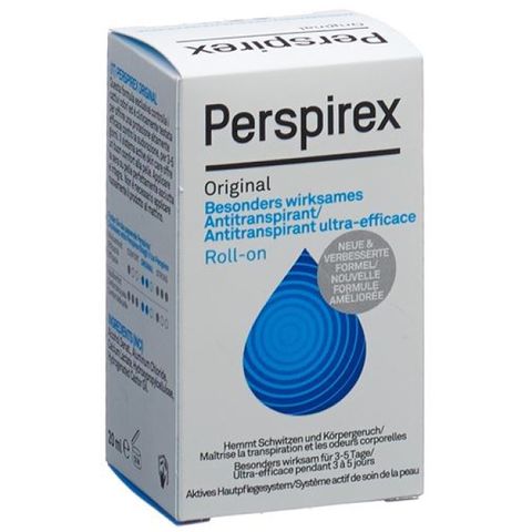 Lăn khử mùi hôi nách Perspirex Original 20ml - Giải pháp ngăn mồ hôi hiệu quả cho cả nam và nữ, chăm sóc da nhạy cảm.