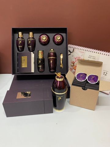 Set Tinh Dầu Dưỡng Da Hoàn Lưu Cao Whoo Hwanyu Imperial Youth Essence - Bộ Sản Phẩm Chống Lão Hóa, Trẻ Hóa Da Sáng Mịn, Phục Hồi Da Khỏe Mạnh