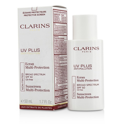Kem Chống Nắng Clarins UV Plus Anti-Pollution SPF 50 - Bảo Vệ Da Trước Tia UVA/UVB, Duy Trì Độ Ẩm 50ml