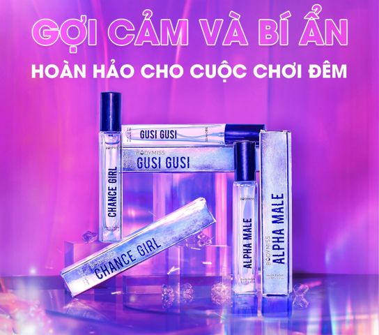 Nước Hoa Nam Nữ Thơm Lâu Lưu Hương Bodymiss (9ml)