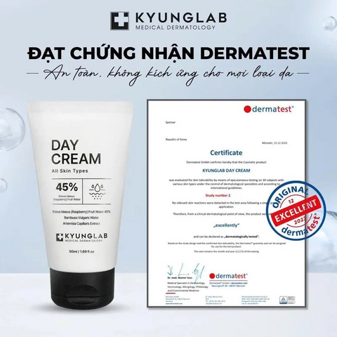 Kem Dưỡng Ngày Nâng Tone Tự Nhiên Kyung Lab 50ml - Tăng Cường Sáng Da, Dưỡng Ẩm, Phù Hợp Mọi Loại Da