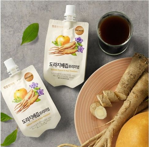 Nước Hồng Sâm Lê Hoa Chuông Chunho Ncare - Giải Khát Tăng Cường Sức Khỏe Cho Người Lớn - Hộp 30 Gói x 80ml