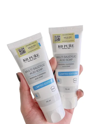 Gel Tẩy Tế Bào Chết KB Pure Salicylic Acid 75ml - Sữa Rửa Mặt & Mặt Nạ Thanh Lọc Cho Da Mịn Màng, Giải Quyết Dầu Thừa