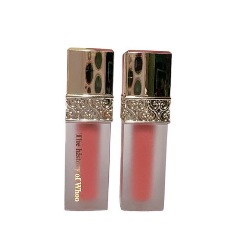 Son Kem Whoo 18 Mimi Velvet Liquid Lip Rouge Màu Hồng Đào - Son Môi Cao Cấp Hàn Quốc, Độ Bền 12 Giờ, Cảm Giác Mềm Mại, Sang Trọng