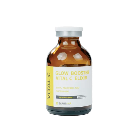 Huyết Thanh Tái Sinh Tế Bào Da Kyung Lab Glow Booster Vital C Elixir - Serum Dưỡng Da Sáng Mịn, Chống Lão Hóa, Tăng Cường Độ Ẩm