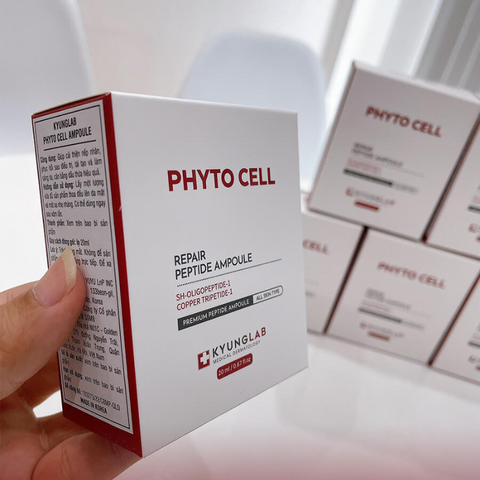 Tế Bào Gốc Thực Vật Kyung Lab Phyto Cell Pro Peptide Ampoule 20g - Serum Tái Sinh Da, Ngăn Ngừa Lão Hóa, Dưỡng Ẩm, Thích Hợp Mọi Loại Da