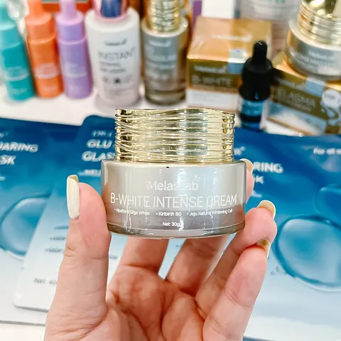 Kem Nám Ngày B - White Intense Cream 30g, Chống Nám, Làm Sáng Da, Ngăn Ngừa Hình Thành Nám, Bảo Vệ Da Khỏi Tia UV - Mỹ Phẩm Melaslab