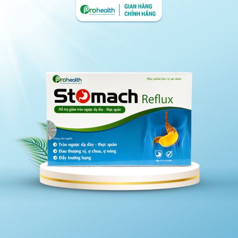 Viên Uống Hỗ Trợ Giảm Trào Ngược Dạ Dày - Stomach Reflux Vesta, Giảm Ợ Chua, Đau Thượng Vị, Đầy Trướng 30 Viên