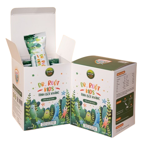 Tinh Bột Kháng Dr. Ruột Kids - Hỗ Trợ Tiêu Hóa, Cải Thiện Táo Bón Cho Trẻ Em, 200g - Giúp Tăng Cường Hệ Miễn Dịch