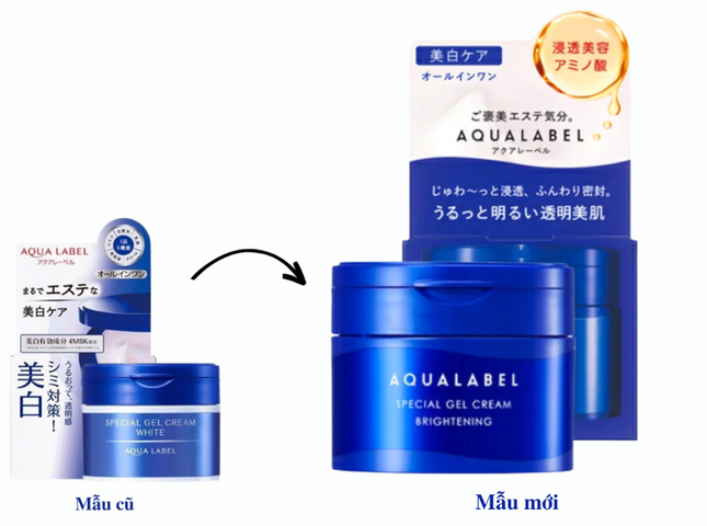 Kem Dưỡng Trắng Da Shiseido Aqualabel White Up Cream 90g - Dưỡng Ẩm, Làm Sáng Da, Phục Hồi Tế Bào, Phù Hợp Da Nhờn, Mềm Mịn