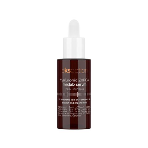 Serum giảm mụn, kiềm dầu Ekseption Hyaluronic ZnPCA mixlab 75ml