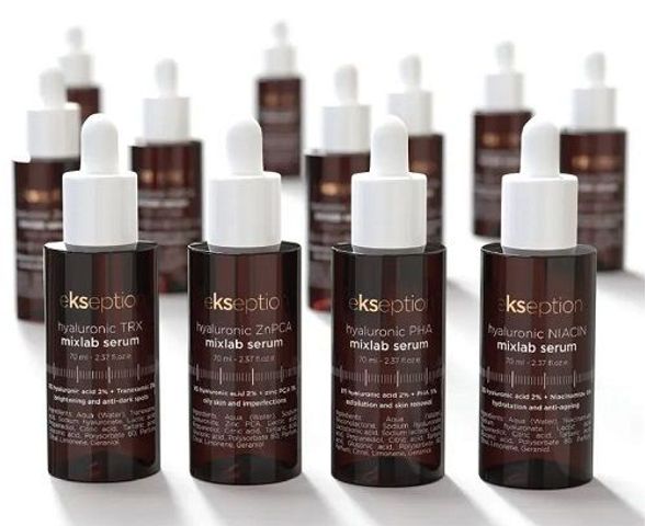 Serum giảm mụn, kiềm dầu Ekseption Hyaluronic ZnPCA mixlab 75ml