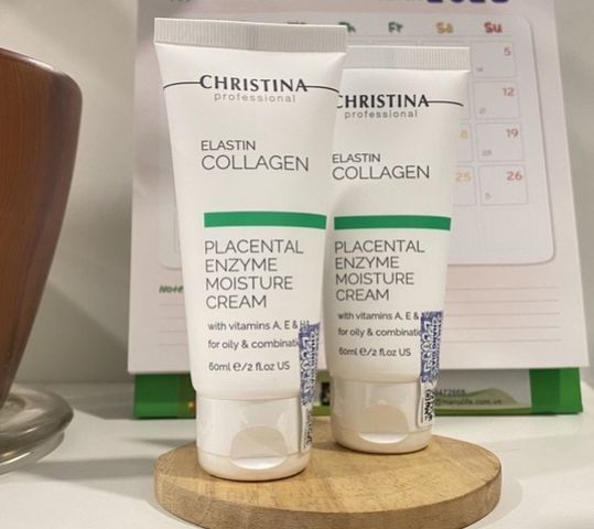 Kem dưỡng Christina Elastin Collagen Placental Enzyme Cream 60ml