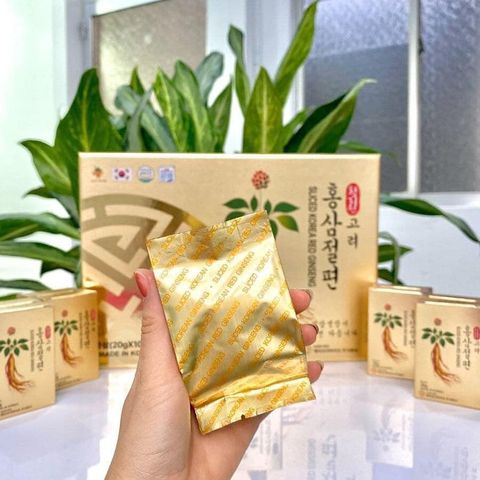 Sâm Lát Tẩm Mật Ong Hàn Quốc 200g - Sliced Korean Red Ginseng 6 Năm Tuổi, Bổ Dưỡng Tăng Cường Sức Khỏe Tự Nhiên