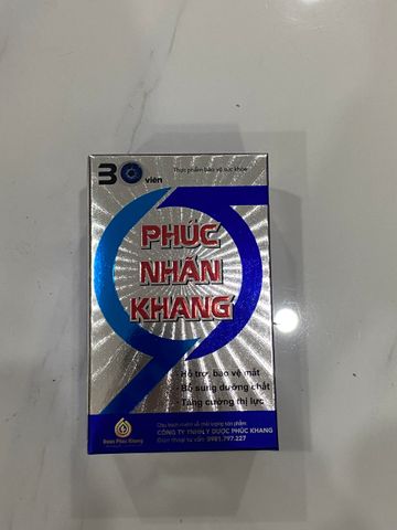 Liệu Trình 8 Hộp Viên Uống Phúc Nhãn Khang Hỗ Trợ Bổ Mắt Hiệu Quả