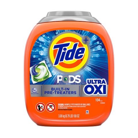 Viên giặt Tide Pods Ultra Oxi 104 viên 3.08kg 104 viên của Mỹ