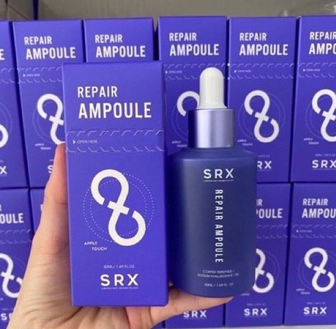 Serum SRX Repair Ampule 50ml - Tinh chất phục hồi da nhạy cảm, cấp ẩm và trẻ hóa da, xuất xứ Hàn Quốc