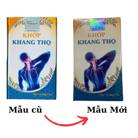 Combo 4 Hộp Viên Khớp Khang Thọ Nam Dương - Hỗ Trợ Giảm Đau Mỏi Vai Gáy Hiệu Quả, Bổ Sung Chất Lượng Cho Xương Khớp