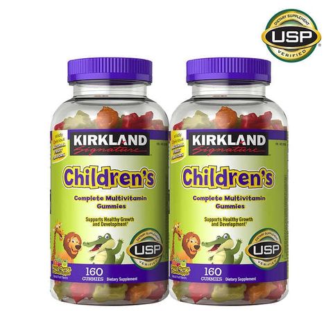 Kẹo Dẻo Kirkland Multivitamin cho Trẻ Em 160 Viên - Hỗ Trợ Tăng Trưởng và Miễn Dịch, Vitamin Tổng Hợp Mỹ