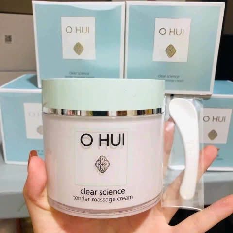 Kem Dưỡng Ẩm Massage Ohui Clear Science Tender 230ml - Phụ Kiện Chăm Sóc Da Chất Lượng Cao cho Tất Cả Loại Da