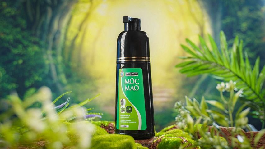 Dầu Gội Phủ Bạc Mọc Tóc Mộc Mao Chính Hãng