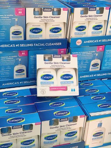 Set 2 Chai Sữa Rửa Mặt Cetaphil Gentle Skin Cleanser 591ml - Dưỡng Da Dịu Nhẹ, Phù Hợp Với Da Nhạy Cảm, 100% Made in USA