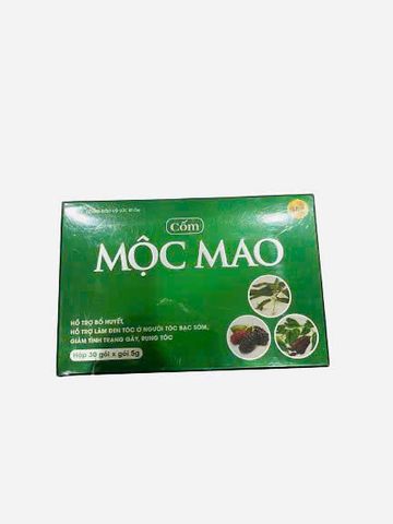 Cốm Mộc Mao Hỗ Trợ Mọc Tóc, Làm Đen Tóc