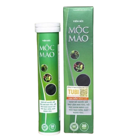 Viên Sủi Mọc Tóc Mộc Mao - Hỗ Trợ Mọc Tóc, Giảm Xơ, Rối, Làm Đen Tóc - Sản Phẩm Dinh Dưỡng Cho Tóc Khỏe Mạnh