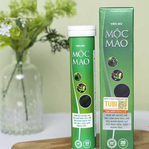 Viên Sủi Mọc Tóc Mộc Mao - Hỗ Trợ Mọc Tóc, Giảm Xơ, Rối, Làm Đen Tóc - Sản Phẩm Dinh Dưỡng Cho Tóc Khỏe Mạnh