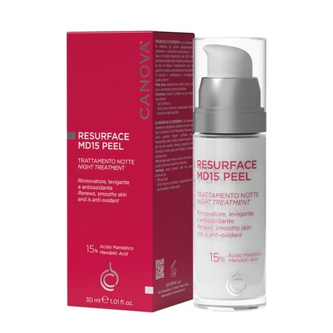 Tinh Chất Tẩy Da Chết Canova Resurface MD15 Peel 30ml - Làm Sáng, Mịn Da với 2% BHA và Vitamin C cho Làn Da Tươi Sáng Khỏe Mạnh