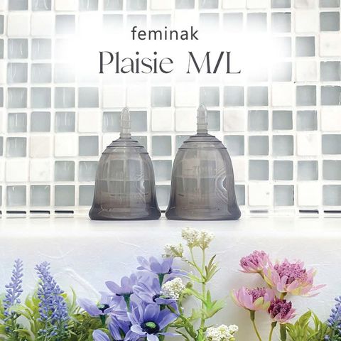 Cốc Nguyệt San Plaisie Size M/L - Nhập Khẩu Nhật Bản, Chất Liệu Silicon An Toàn, Thời Gian Sử Dụng Tối Đa 12 Giờ