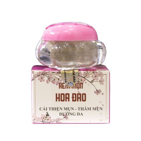 Kem Giảm Mụn Hoa Đào 8g - Giảm Mụn, Mờ Thâm, Dưỡng Sáng Da Với Chiết Xuất Tự Nhiên, Phục Hồi Làn Da Khỏe Mạnh.