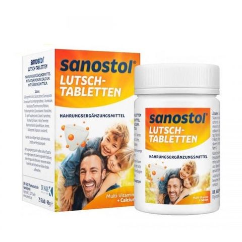 Viên ngậm Sanostol Lutsch-Tabletten 75 viên của Đức